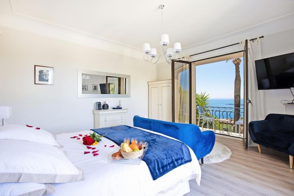 Le Castel Rose Super Cannes, Face Aux Iles De Lerins Vallauris Exterior foto