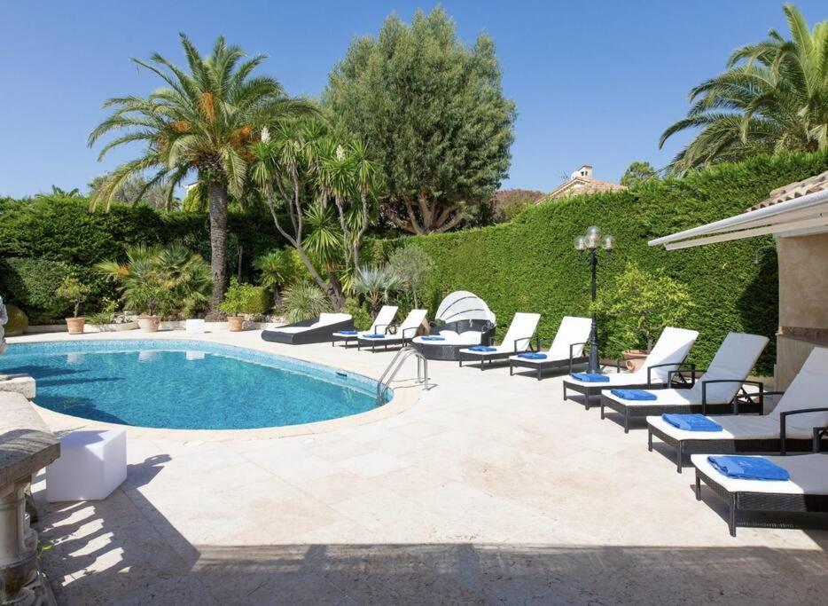 Le Castel Rose Super Cannes, Face Aux Iles De Lerins Vallauris Exterior foto